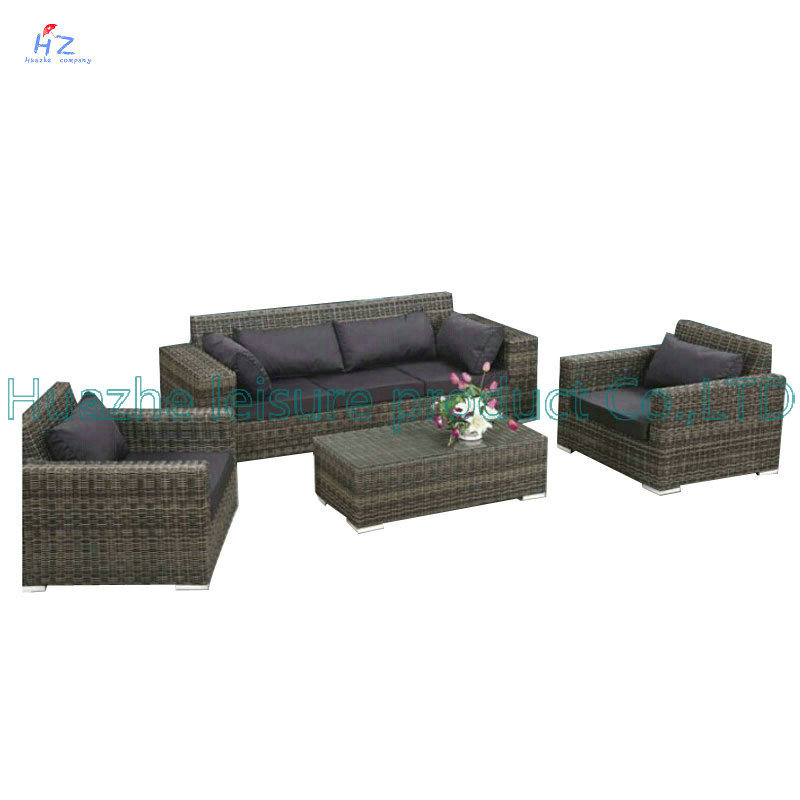 Hz-Bt127 Outdoor Furniture PE Wicker Rattan Sofa Set