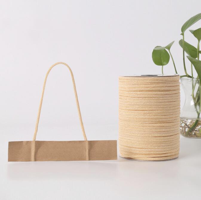 Double Color Paper Bag Handle Rope