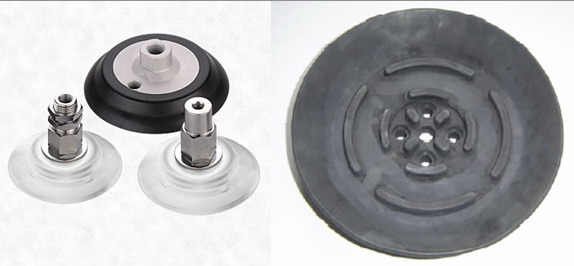 Molded Vacuum Rubber Black Suction Cup Sucker