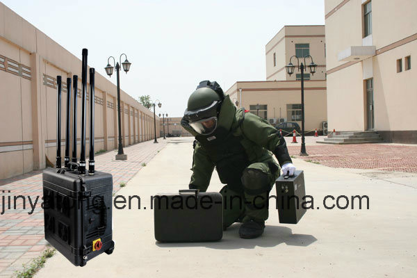 Security Protection Suitcase High Power 3G 4G All Cell Phone Signal Jammer for VIP