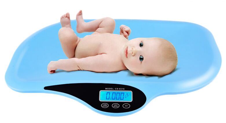 Hospital Medical Infant Digital Display Electronic Baby Weighing Scale