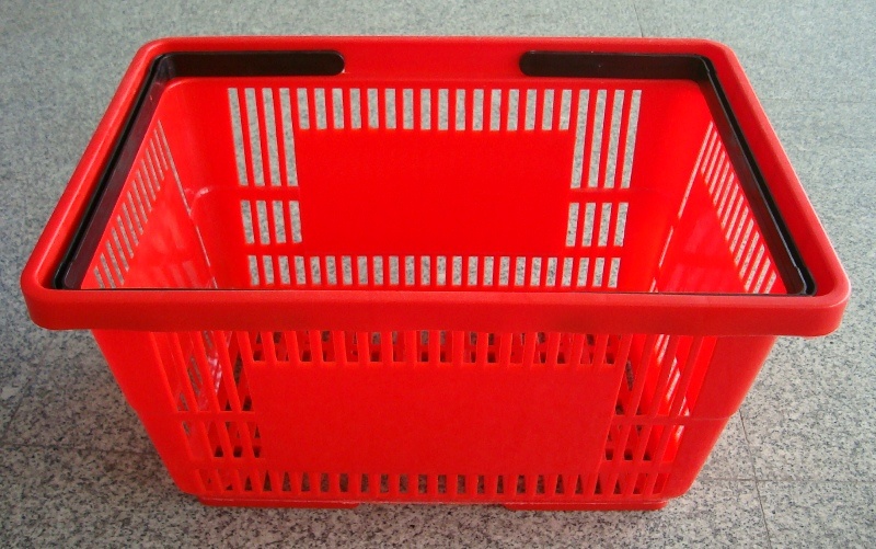 New Shopping Basket of Supermarket Equipment