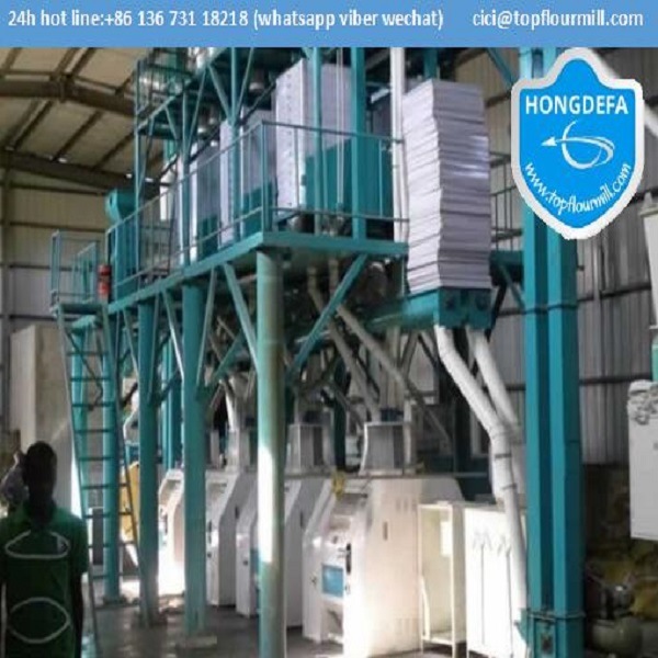 50t Per Hour Maize Flour Mill Equipment