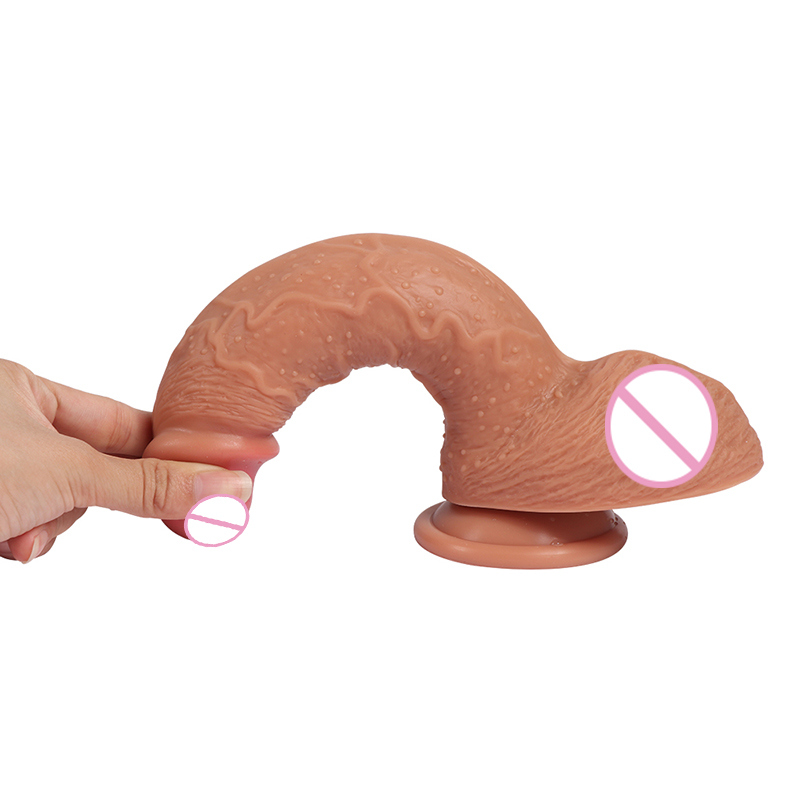 High Quality G Spot Stimulator Realistic Penis Dildo Adult Sex Toy for Female