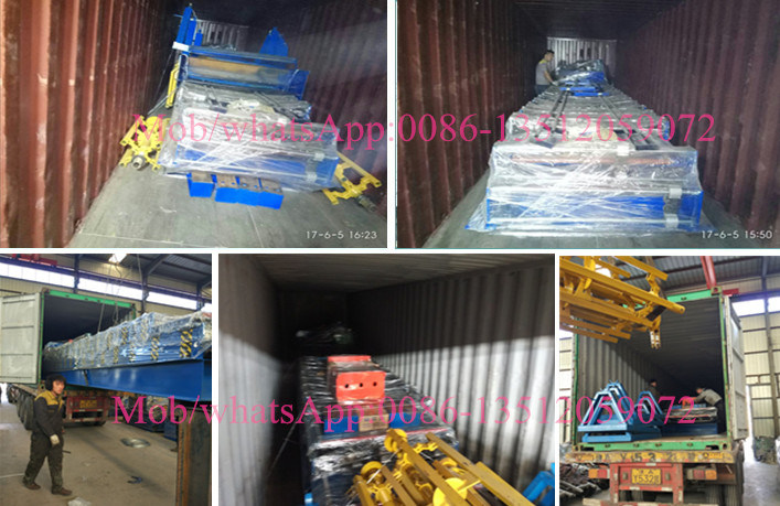 Portable Metal Roofing Double Roll Forming Machine