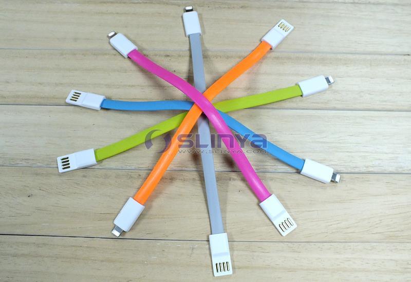 22.5mm USB Flat Lightning Clip Connector 8 Pin Magnetic Cable for iPhone 7 Plus 6 6plus 5 iPad Mini 3 4 Air 1 2 iPad PRO