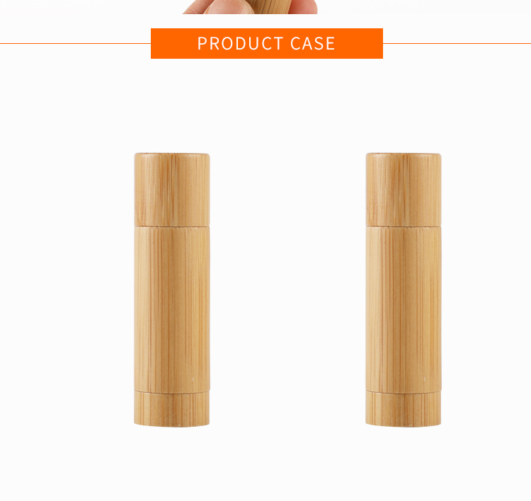 Bamboo Lipstick Packaging 5g Cosmetic Packaging