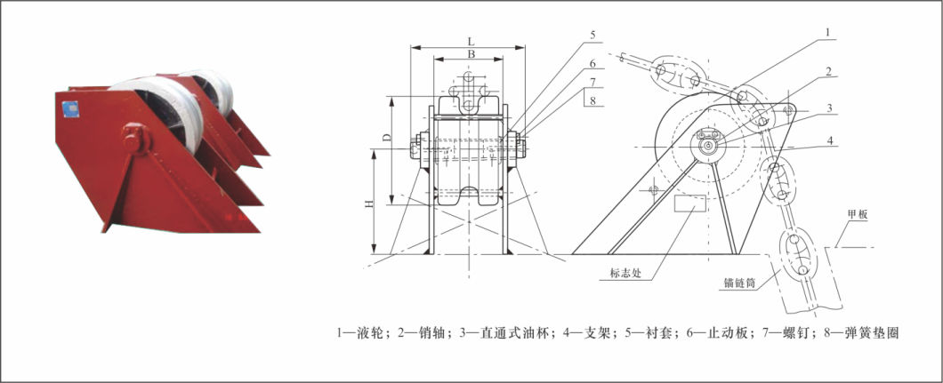 Roller Chain Wheel with BV CCS Certificate