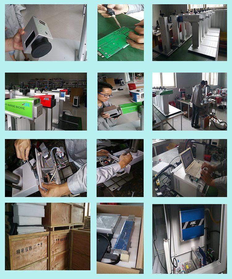 10W Tabletop Min YAG End Pump Laser Marking Machine for Plastic Marking