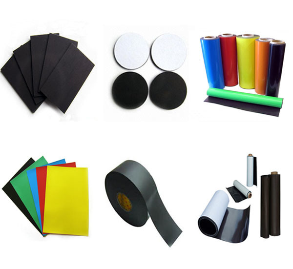 A4 Thin PVC Laminated Magnetic Soft Rubber Flexible Magnet Sheet