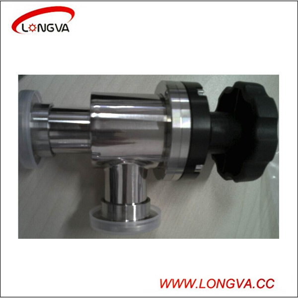 Manual Vacuum Angle Valve Stainless Steel