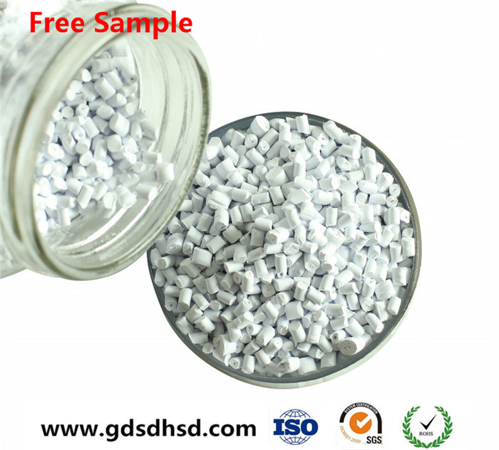 White Color Masterbatch with Brominated Flame Retardant