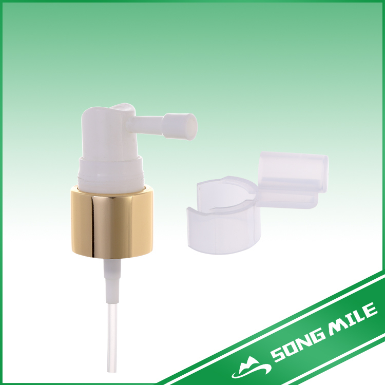 24/410 PP Medical Usage Nozzle Nasal Pump Sprayer with PE White Bottle