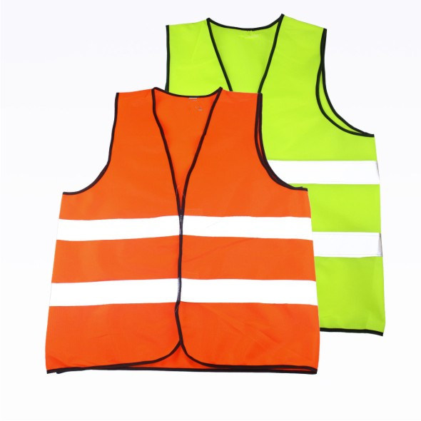 Security Protection High Visibility Yellow Reflective Safety Vest