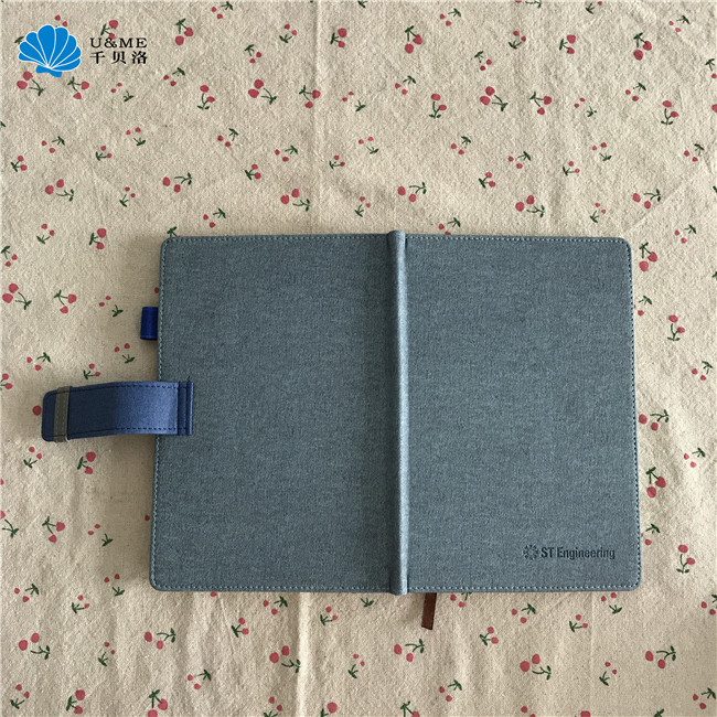 Leather PU Notebook Note Book Stationery with Magnet