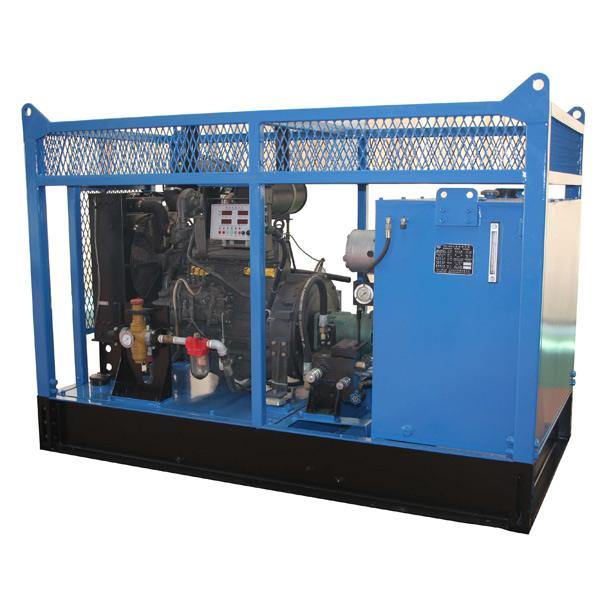 Hpu-120-De Diesel Engine Drive Hydraulic Power Unit for Oil and Gas Drilling Rig/Other Hydraulic Equipment/Customized