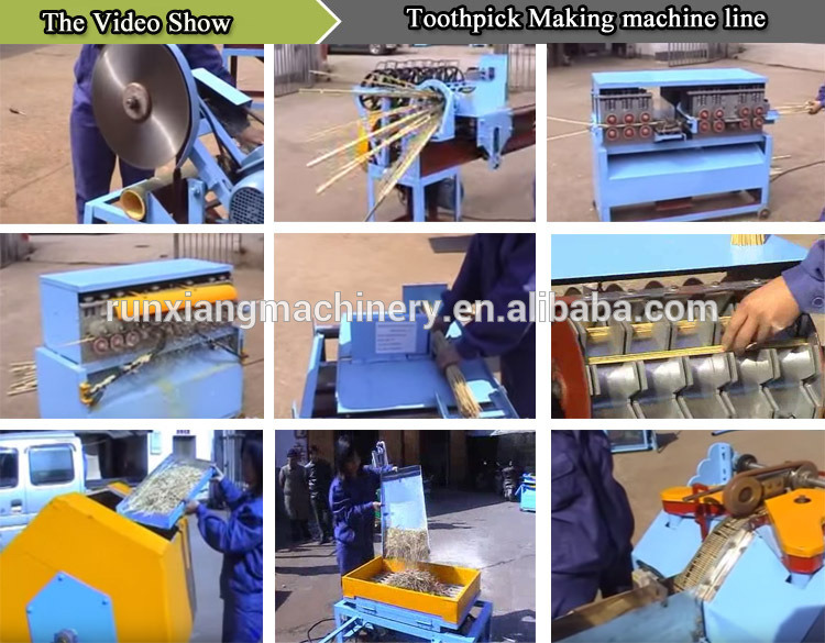 Competitive Price Bamboo Toothpick Stick Making Production Line Machine