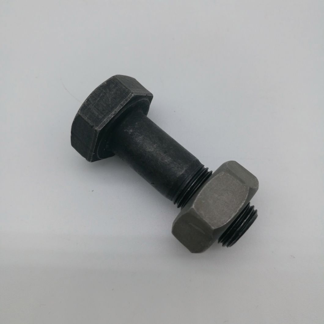 Ppap Level 3 Black Finish Hex Head Bolt and Nut