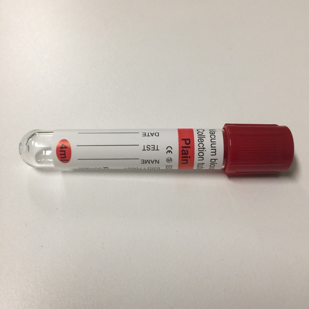 Blood Collection Tube Plain Tube Blood Collection Tube Plain Tube