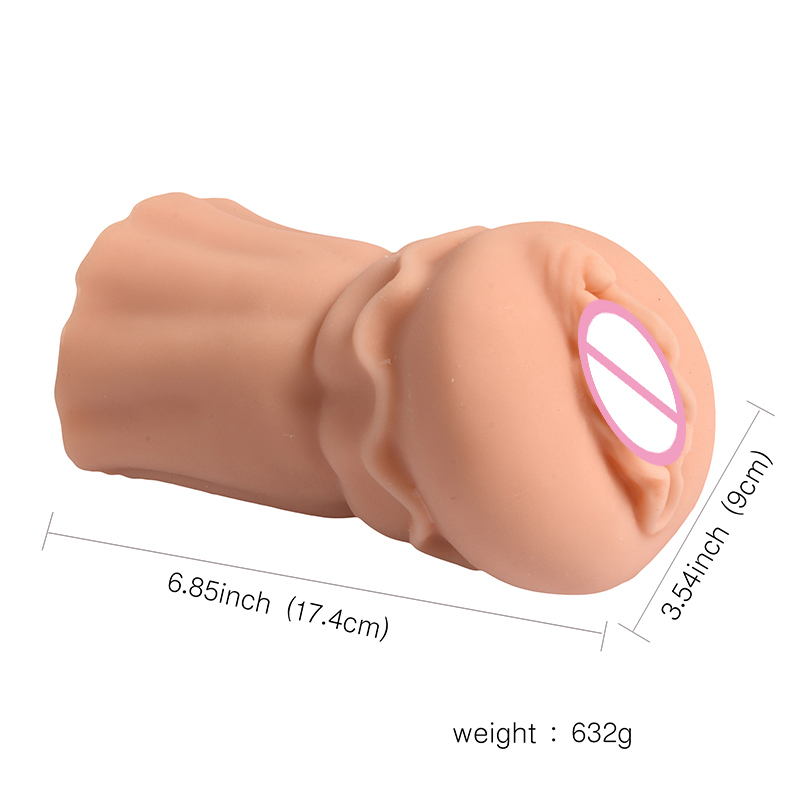 Cheap Real Rubber Vagina Woman Girl Waterproof Pussy Stroker Sex Toy