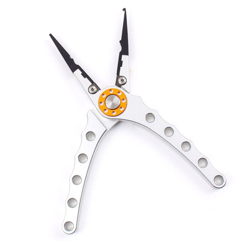 Aluminum Fishing Plier Scissors Hook Remover Fish Line Cutter