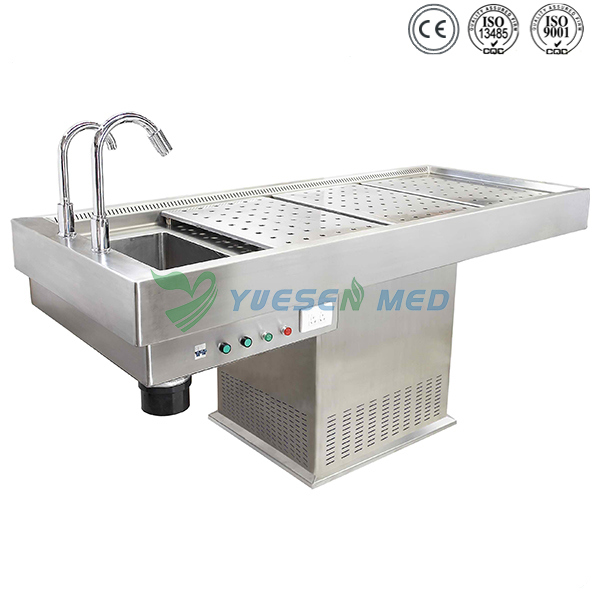 Medical Mortuary Room Stainless Steel Morgue Autopsy Table