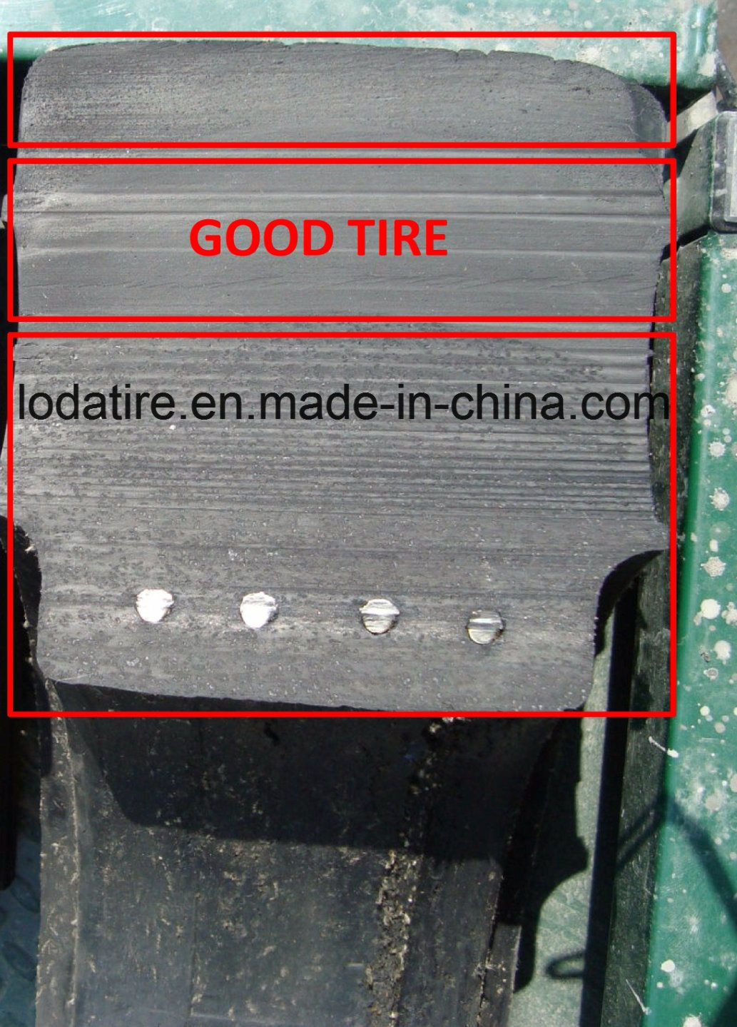 7.50-15 Solid Rubber Tyre for Forklift