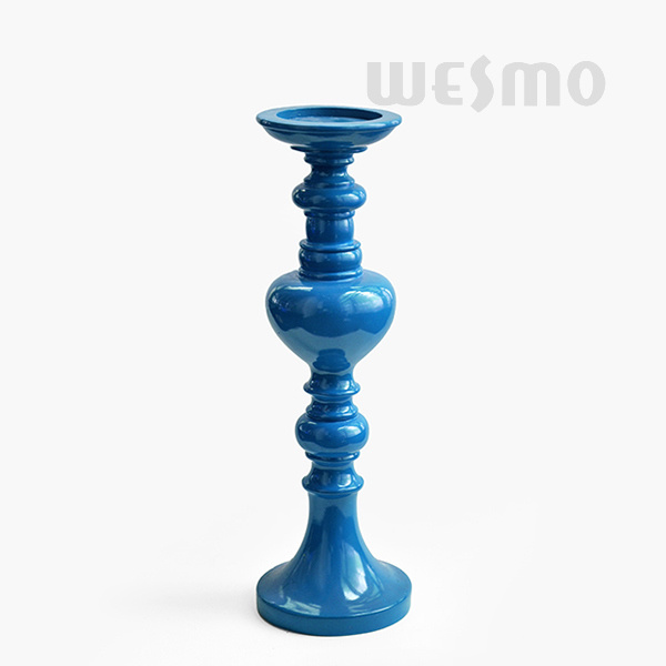 Colorful Polyresin Candle Holder (WTP0829A)