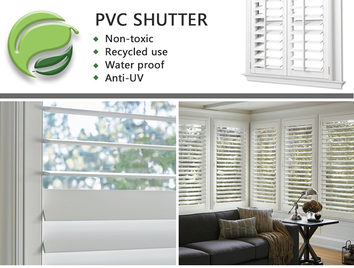 Exterior/Interior Operable Louver Composite PVC Plantation Shutters Irregular Shape Triangle Shutter