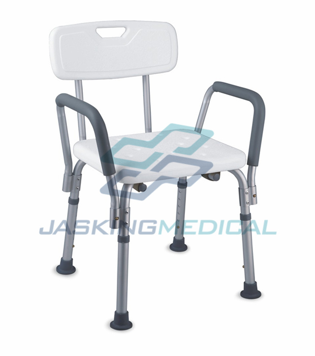 Height Adjustable Aluminum Hospital Bath Seat (JX-6085L)