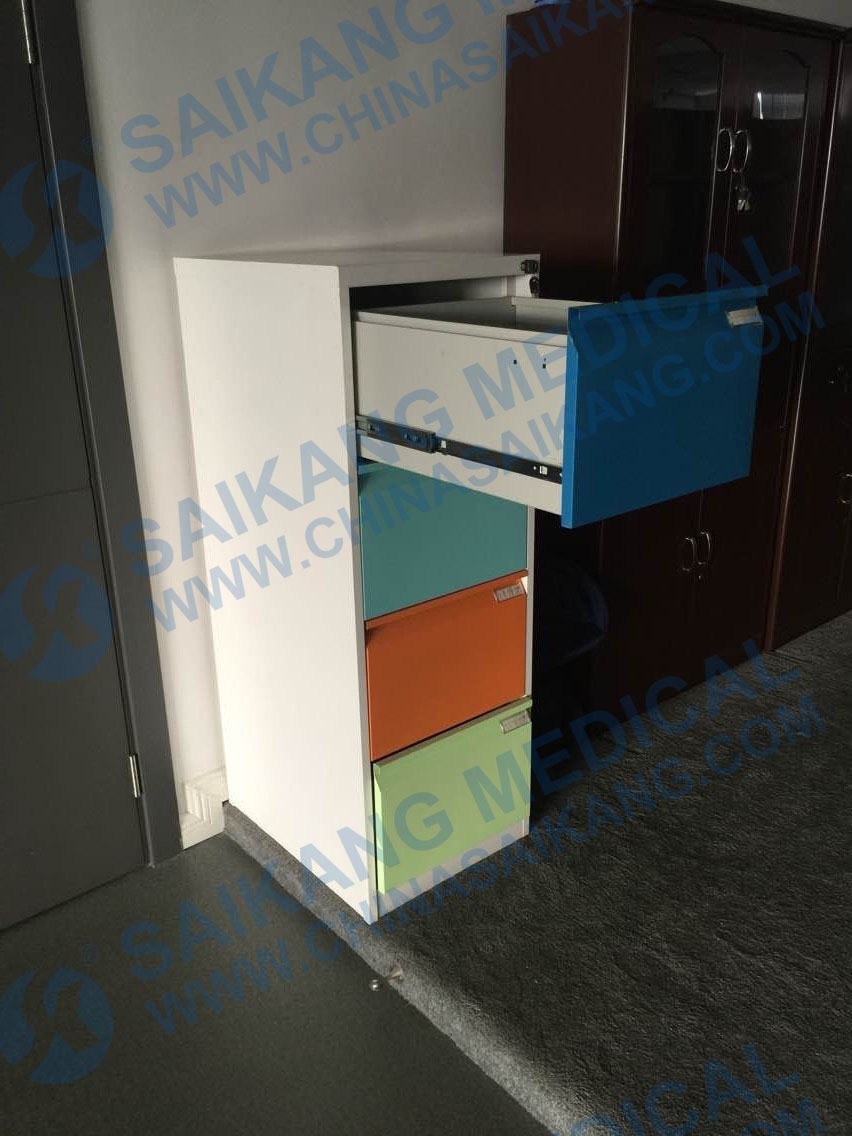 High Quality Beautiful Hospital File Cabinet with Different Colour