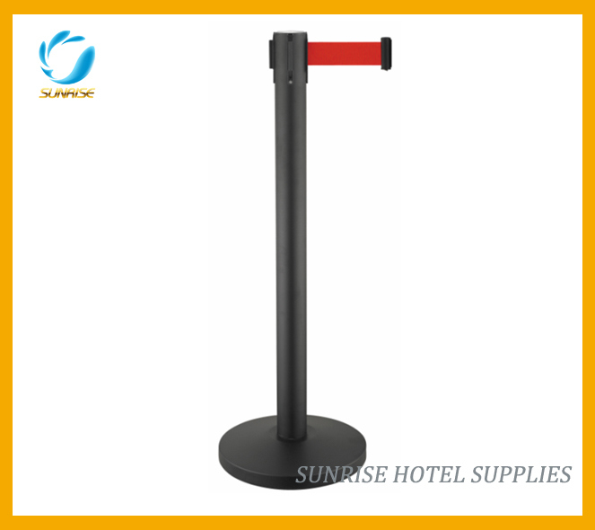 Hotel Lobby Metal Standing Queue Pole