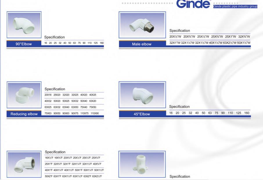 Quality Assured Couping Elbow Tee PE Pipe Fittings