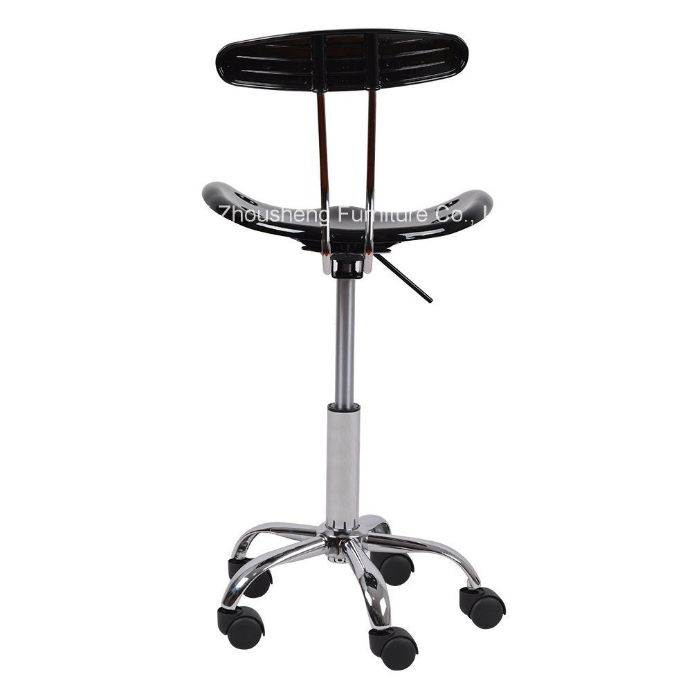 Roll Over Image to Zoom in Homall Chrome Computer Barstools Task Chair with Tractor Seat Zs-A8101