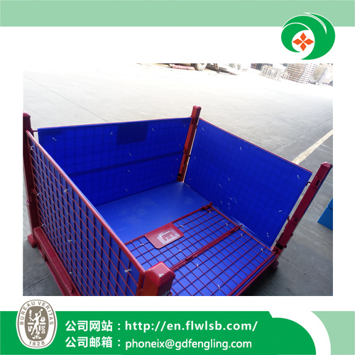 Customized Steel Wire Mesh Container for Warehouse Storage