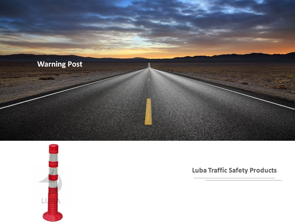 Global Flexible Polyethylene Plastic Road Warning Posts