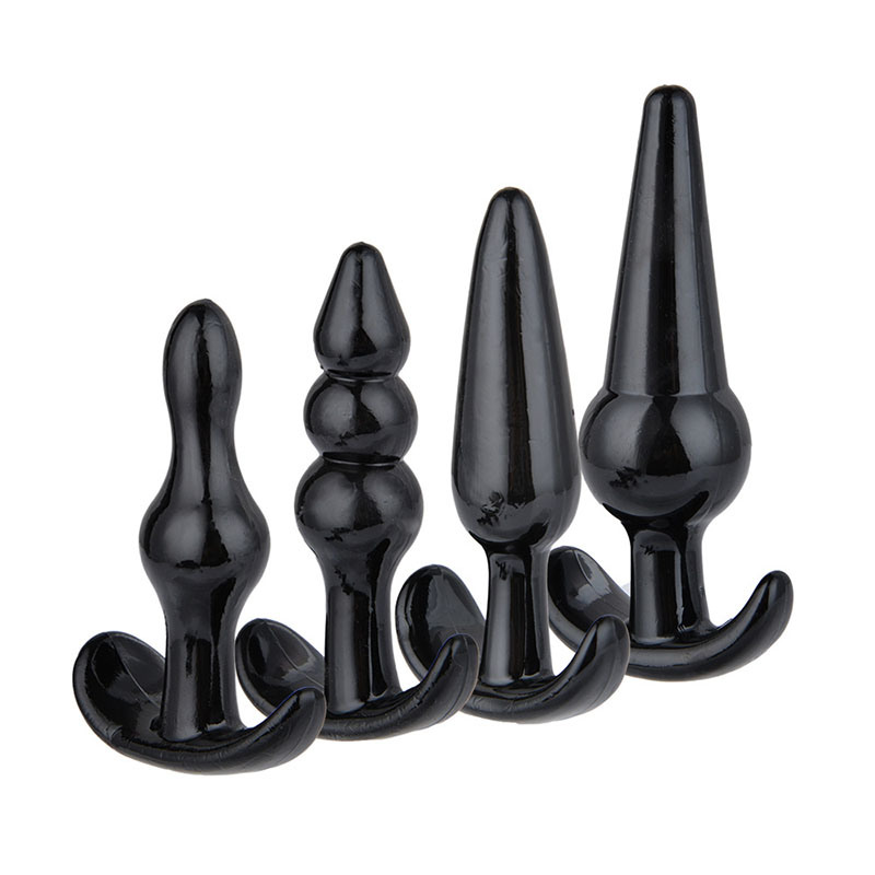 4 Variant Silicone Butt Plug Anal Beads Anal Plug Toys