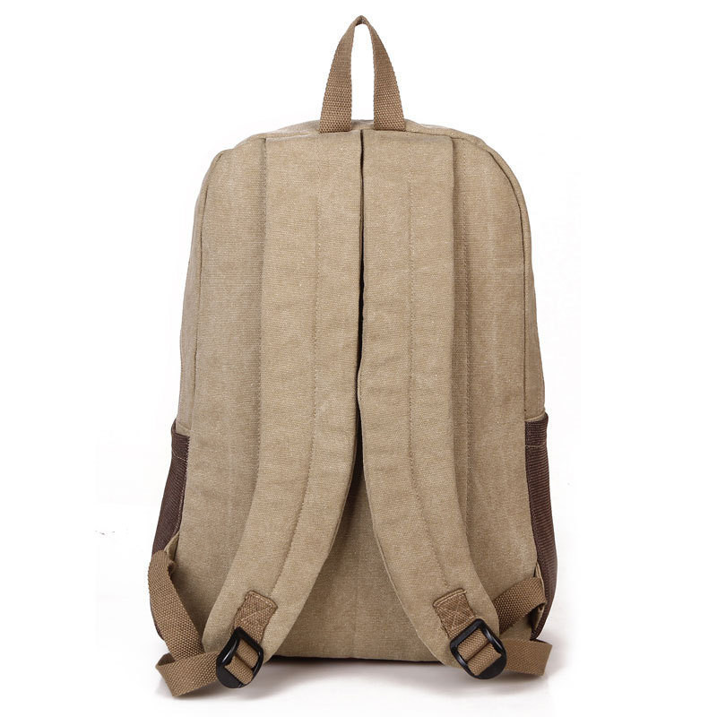 Leisure Canvas Laptop Backpack Bag, Travelling School Backpack Bag