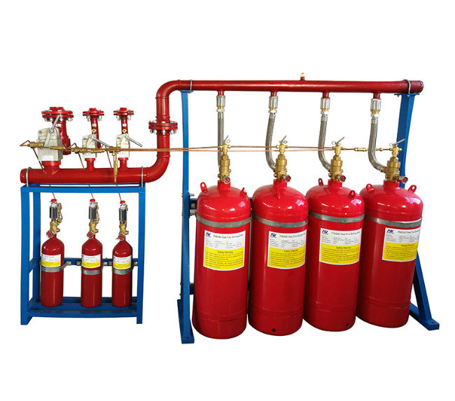 Asenware Gas Extinguisher Control System Release Warning Signage