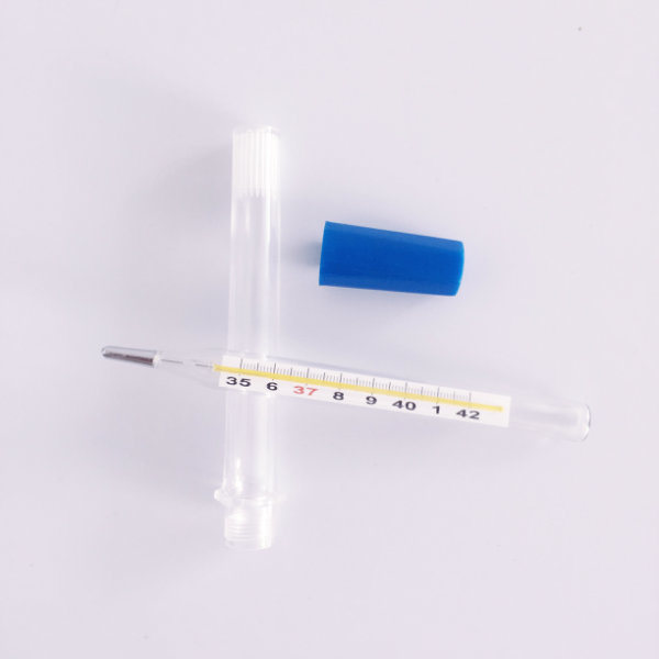 High Quality Medical Grade Hospital Clinic Use Mercury Oxter Thermometer