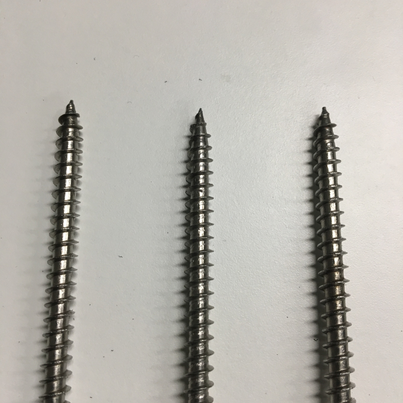 DIN7505 Double Countersunk Head Stainless Steel Pozi Chipboard Screw