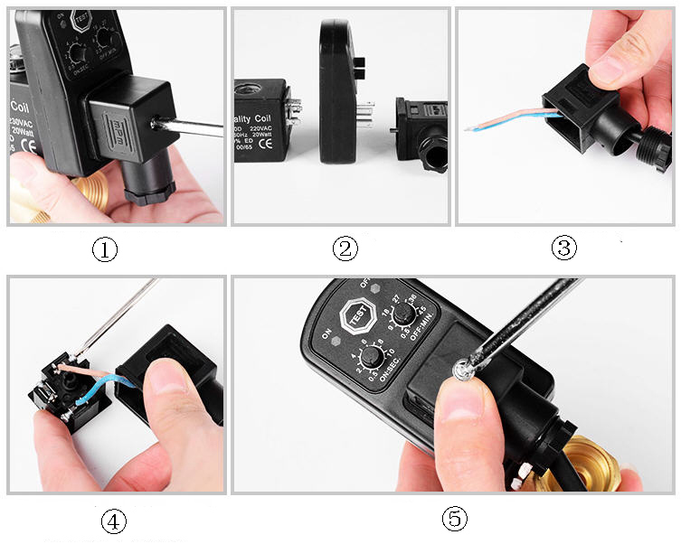 Solenoid Valve Timer Switch T-S Type