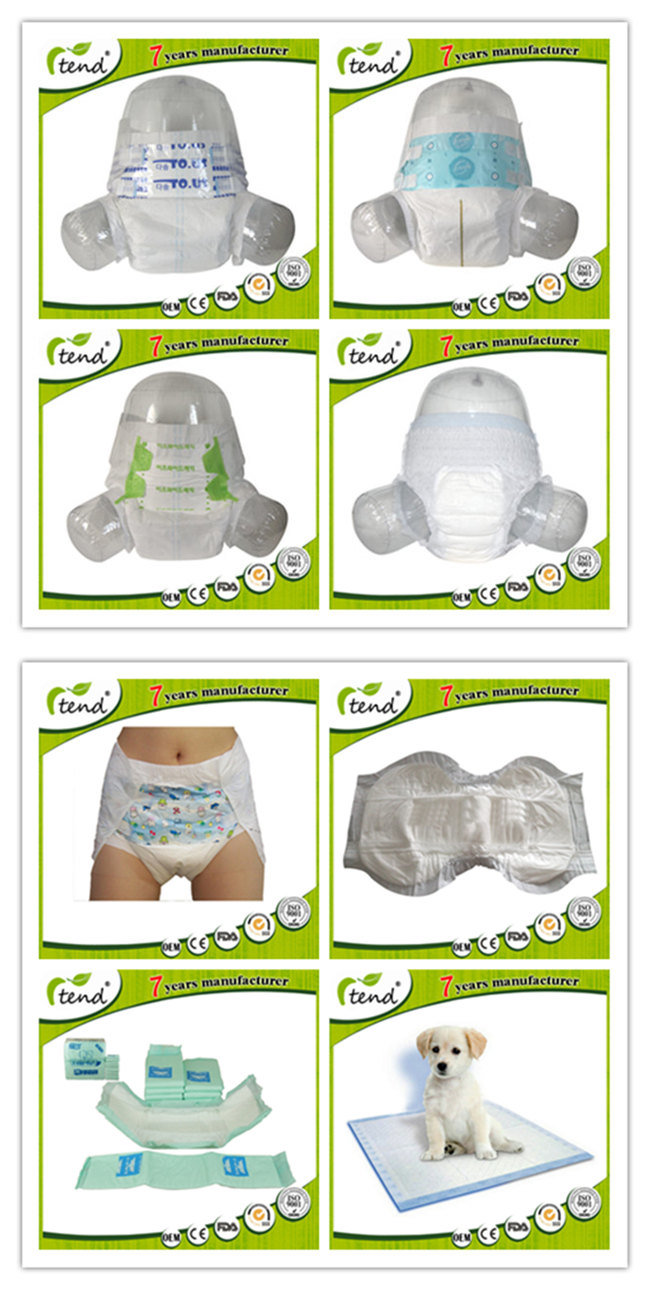 OEM Disposable Super Absorption Baby Print Abdl Adult Diaper for Senior/Elderly/Old People