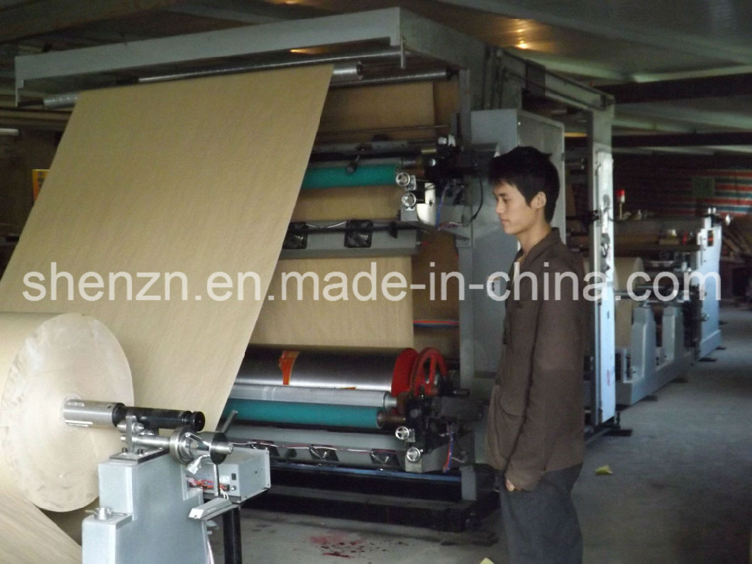 Ce Standard Paper Bag Making Equipment with Flexo Printing