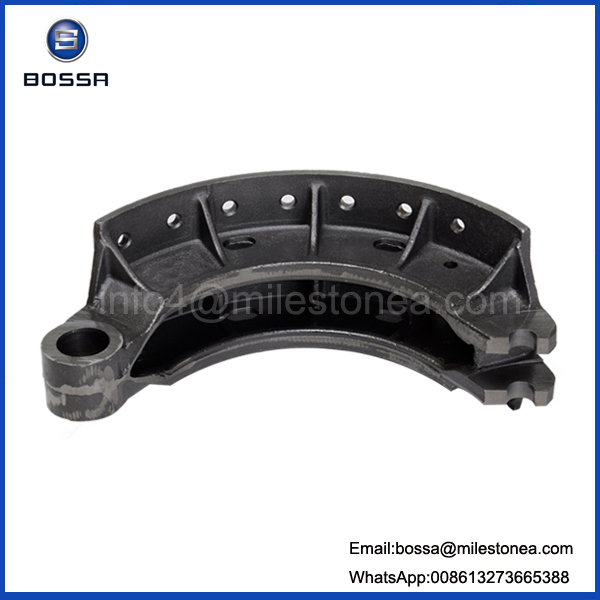 Precoated Sand Casting Brake Shoe Used on HOWO Truck