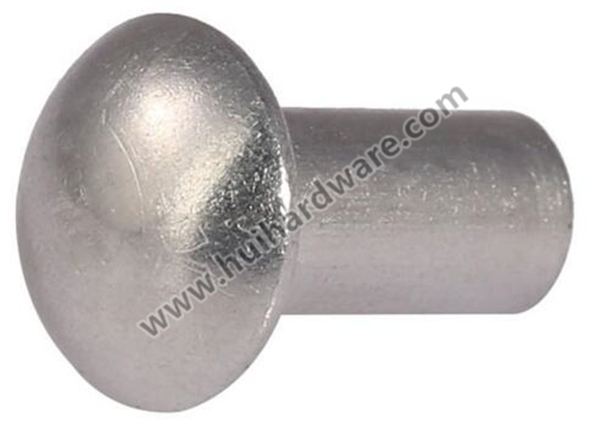 Factory Supply Round Oval Solid Aluminum Rivet Custom Rivets