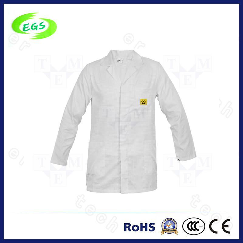 ESD Polyester and Cotton Lab Coat