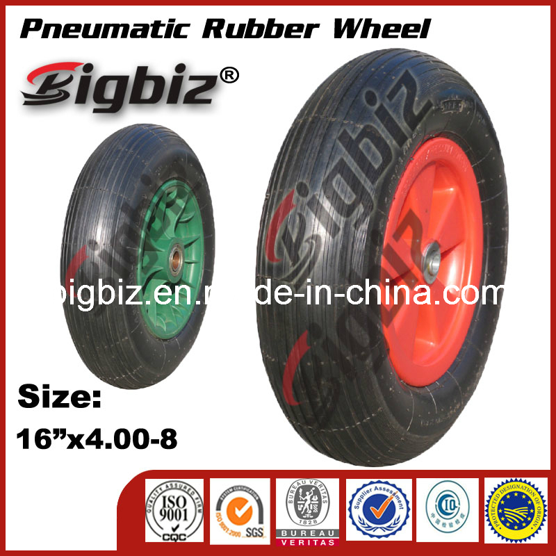 ISO9001: 2008 Pneumatic Rubber Wheel for Wheelbarrow