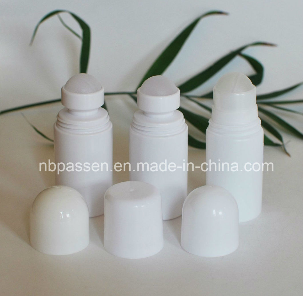 50ml Plastic Natural/Last Deodorant Roll on Bottle for Bodycare (PPC-NEW-116)