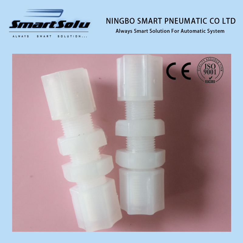 Plastic Material PVDF Compression Fittings